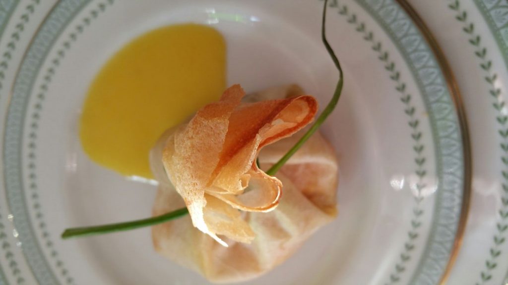Recette Aumônière de langoustines anti-cholestérol